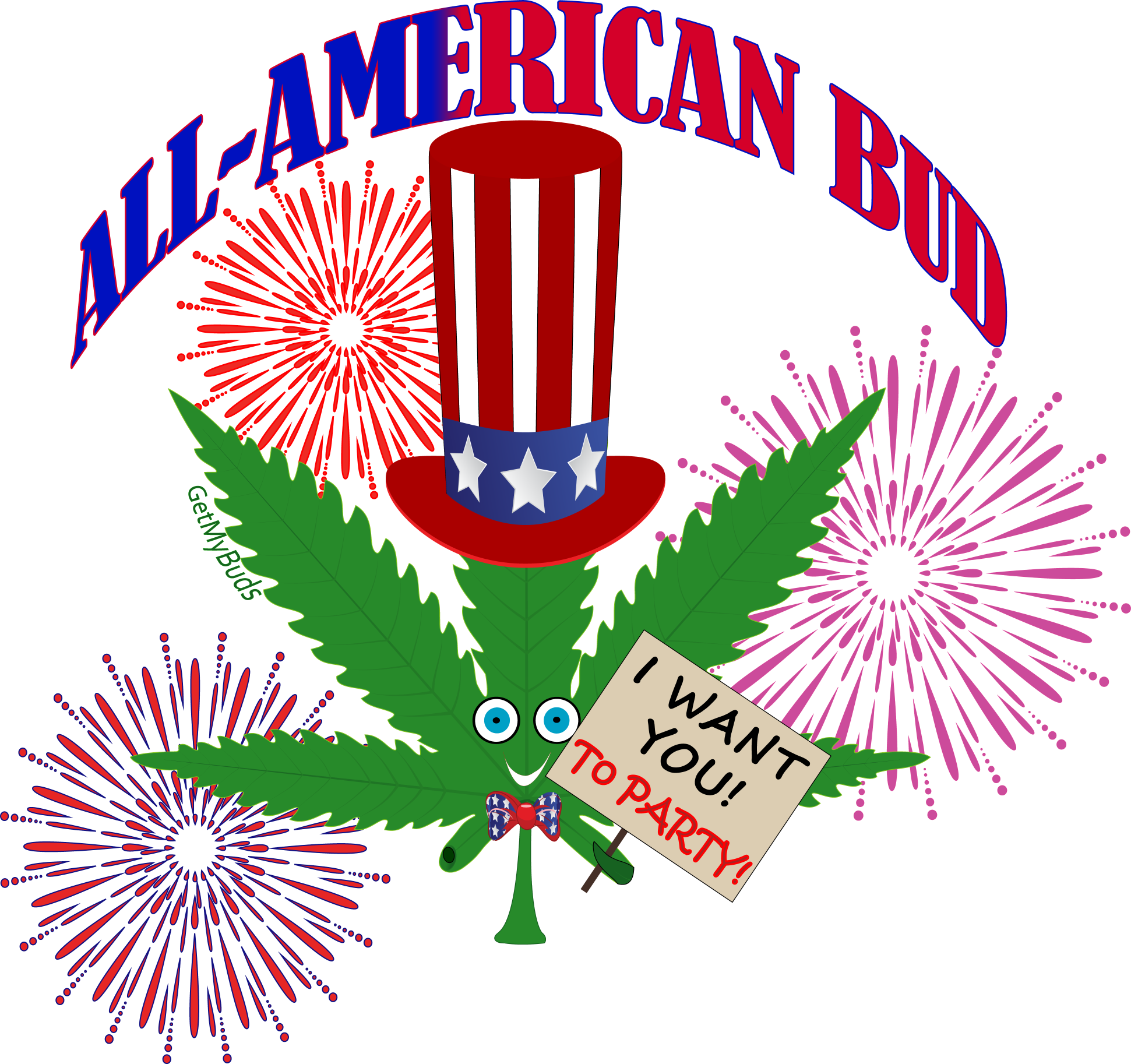 All-American Bud - Multisex Tri-Blend T-Shirt