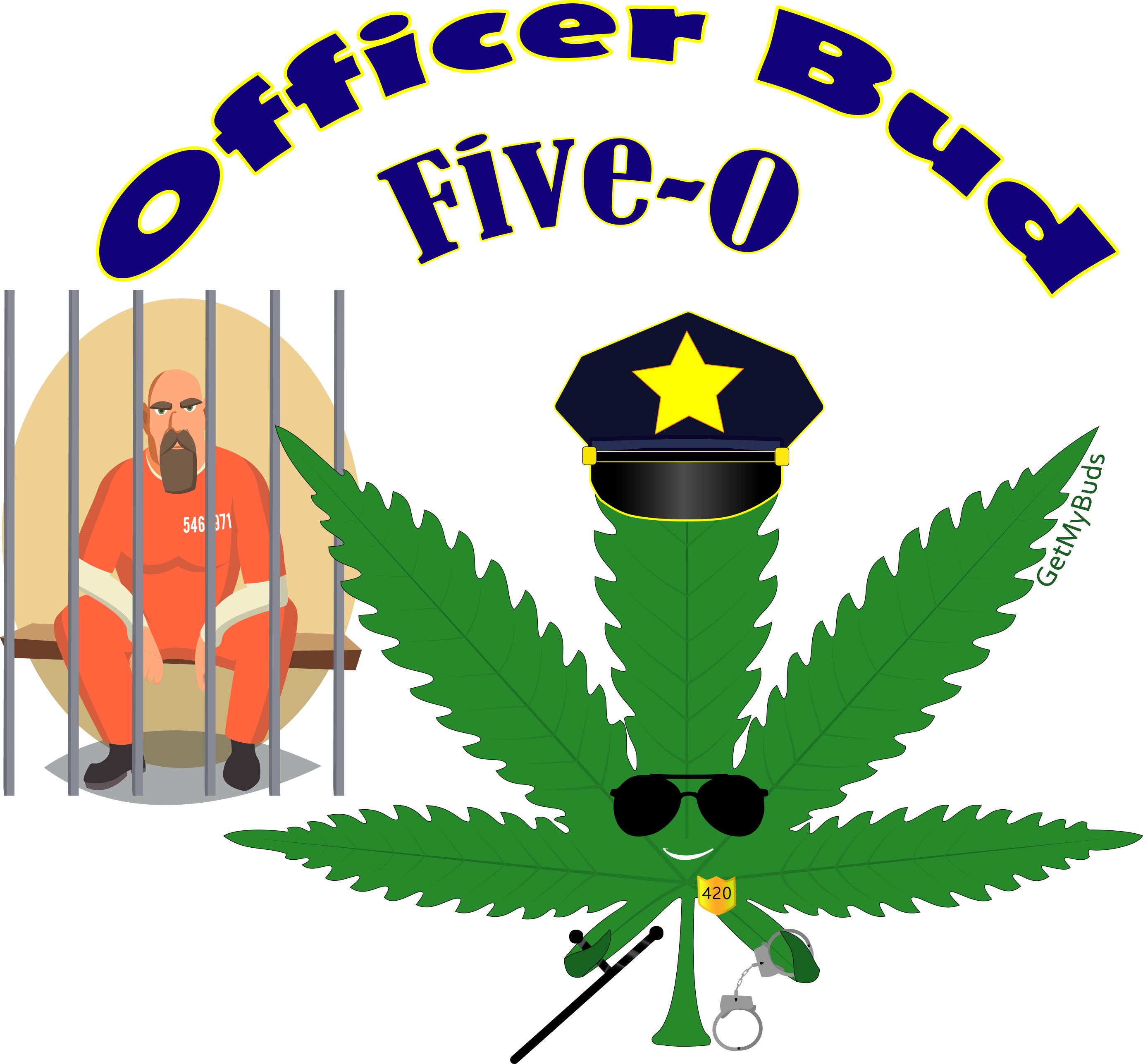 Officer Bud - Multisex Tri-Blend T-Shirt