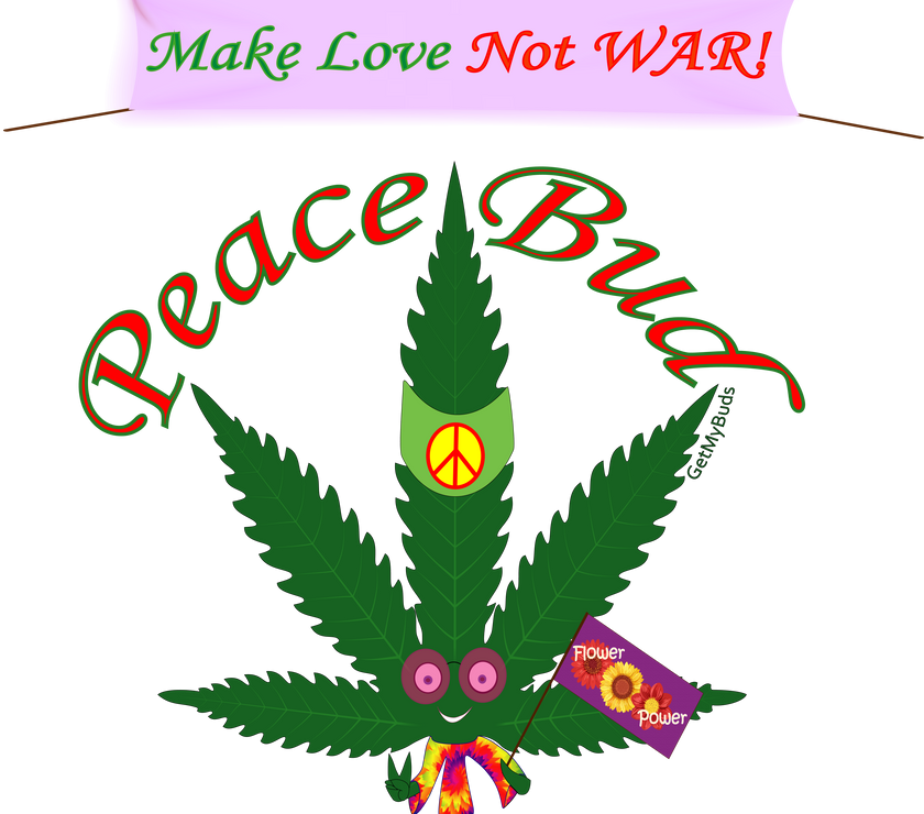 Peace Bud - Multisex Tri-Blend T-Shirt
