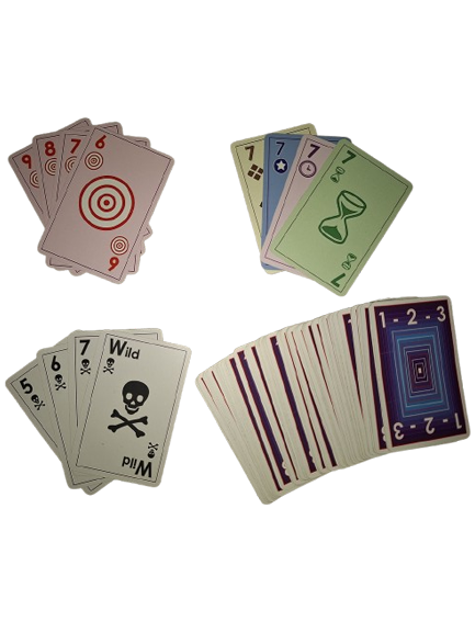 1,2,3 The Card Game - First Edition (Deck Only)